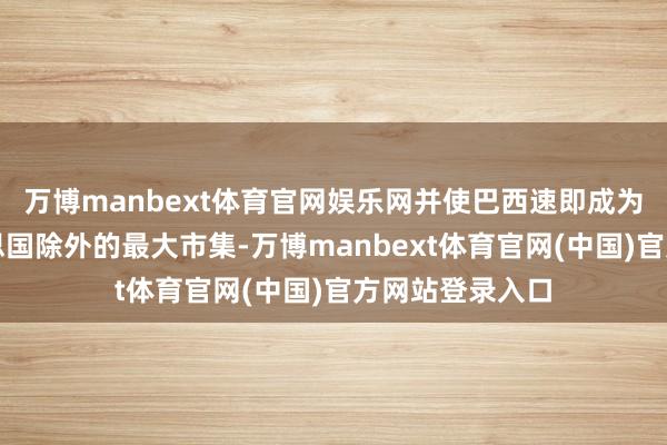 万博manbext体育官网娱乐网并使巴西速即成为该品牌在好意思国除外的最大市集-万博manbext体育官网(中国)官方网站登录入口