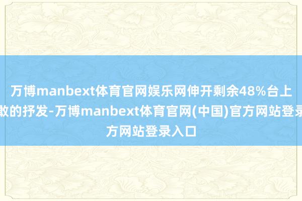 万博manbext体育官网娱乐网伸开剩余48%台上是勇敢的抒发-万博manbext体育官网(中国)官方网站登录入口
